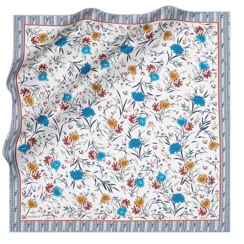 Cacharel Twill Silk Scarf - 2021 Spring-Summer - 8131313-923