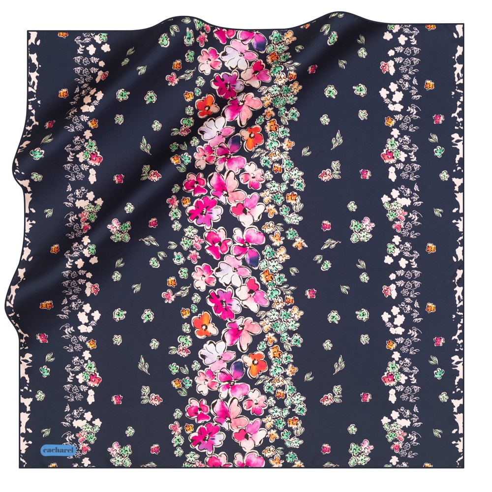 Cacharel Twill İpek Eşarp - 2021 İlkbahar-Yaz - 8302313-921 - Tivil