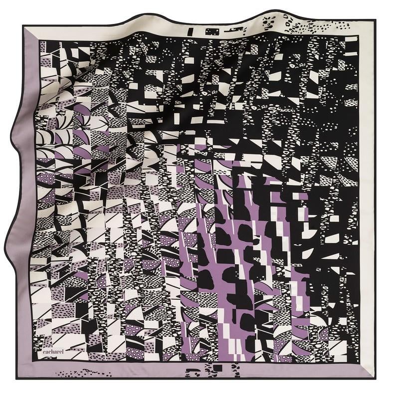 Cacharel Twill Silk Scarf - 8347313-911