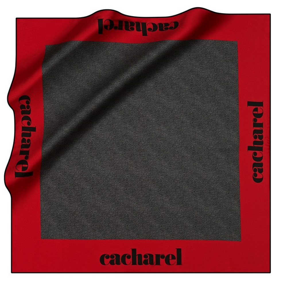 Cacharel Twill İpek Eşarp - 2022/2023 Sonbahar-Kış - 8606313-912 - Tivil