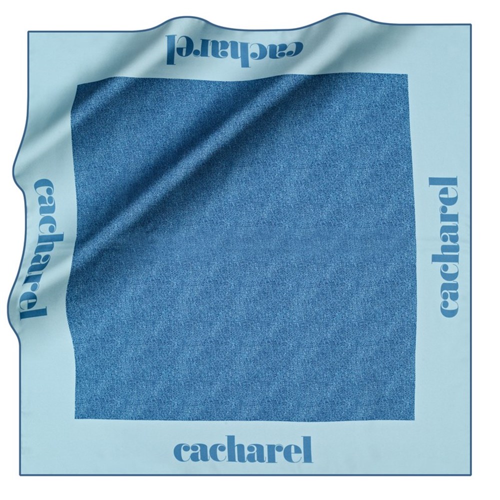 Cacharel Twill İpek Eşarp - 2022/2023 Sonbahar-Kış - 8606313-922 - Tivil