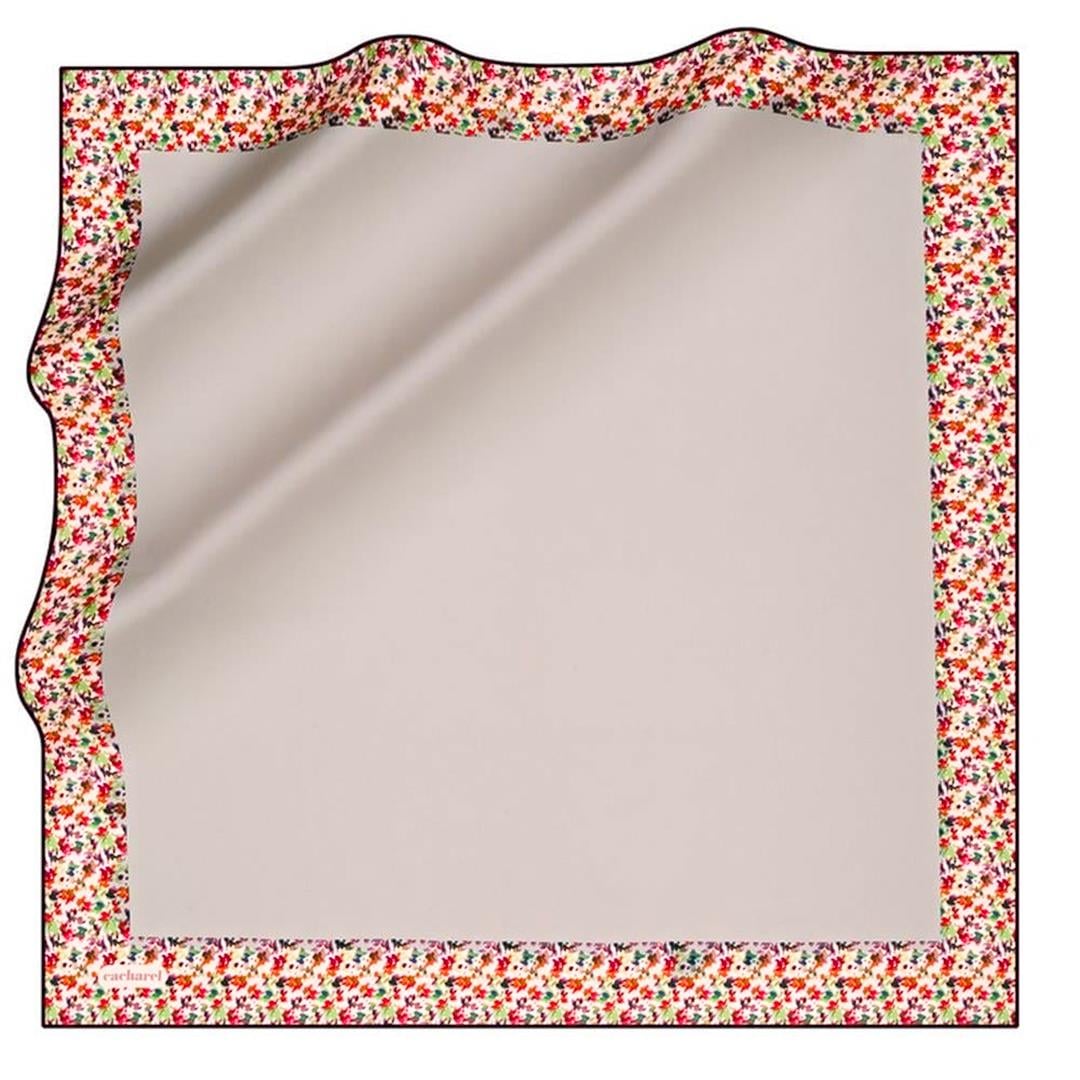 Cacharel Twill İpek Eşarp - 2023 İlkbahar-Yaz - 8690313-931 - Tivil