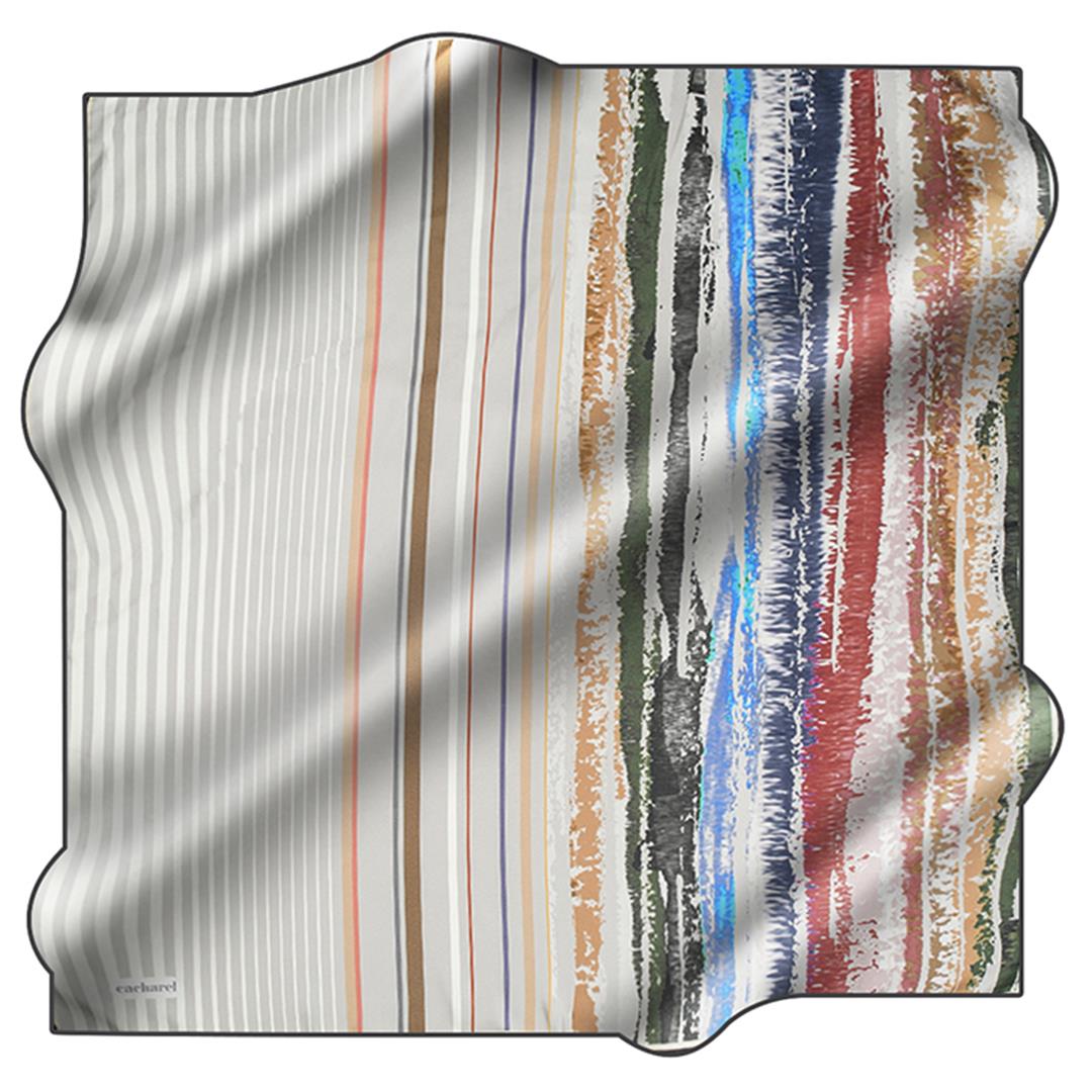 Cacharel Twill İpek Eşarp - 2023/2024 Sonbahar-Kış - 6439313-912 - Tivil