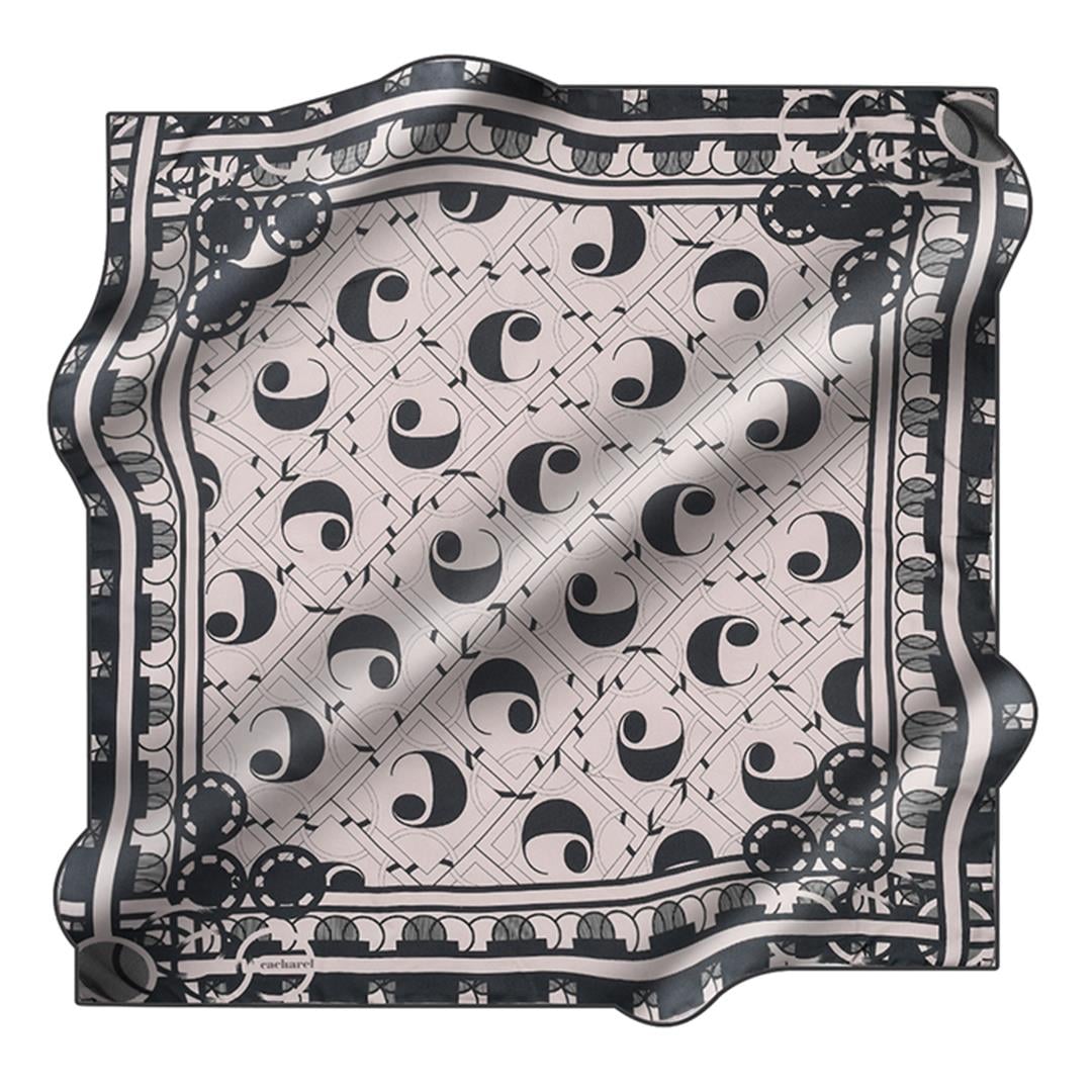 Cacharel Twill İpek Eşarp - 2023/2024 Sonbahar-Kış - 8797313-961 - Tivil
