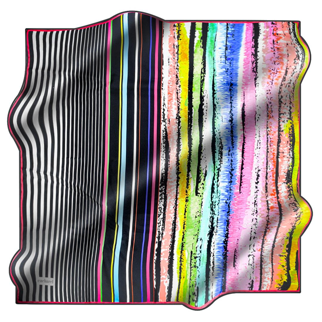 Cacharel Twill İpek Eşarp - 2023/2024 Sonbahar-Kış - 6439313-911 - Tivil