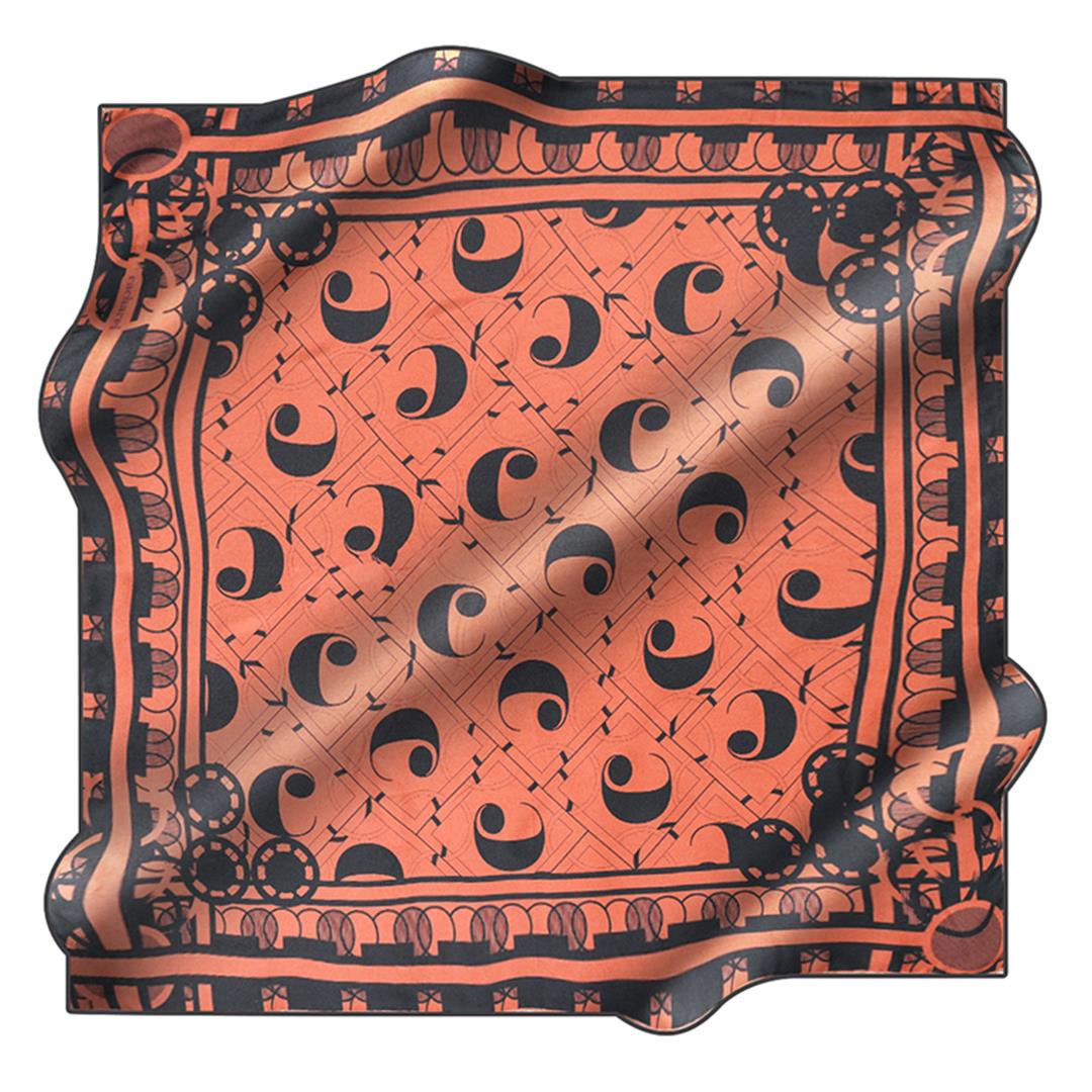 Cacharel Twill İpek Eşarp - 2023/2024 Sonbahar-Kış - 8797313-962 - Tivil