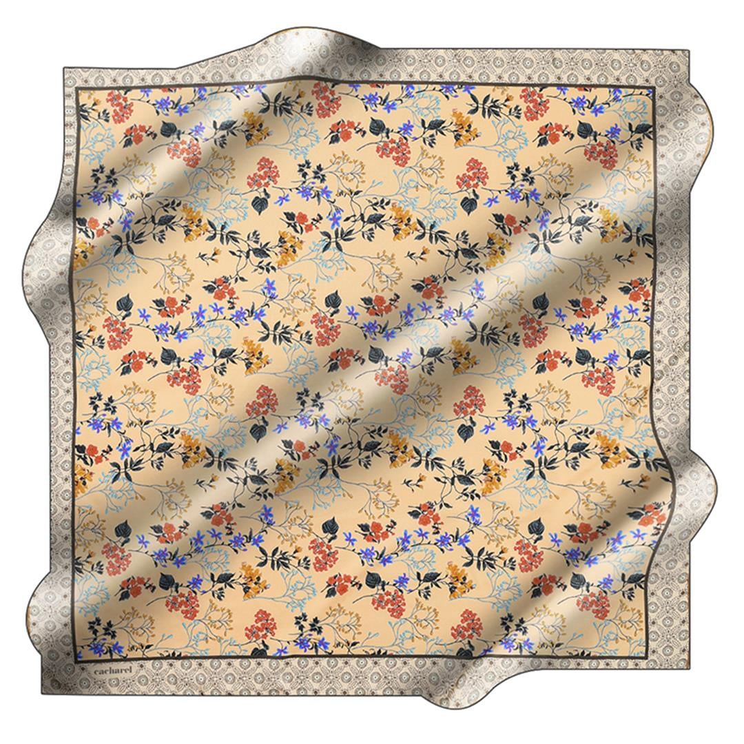 Cacharel Twill İpek Eşarp - 2023/2024 Sonbahar-Kış - 8793313-961 - Tivil