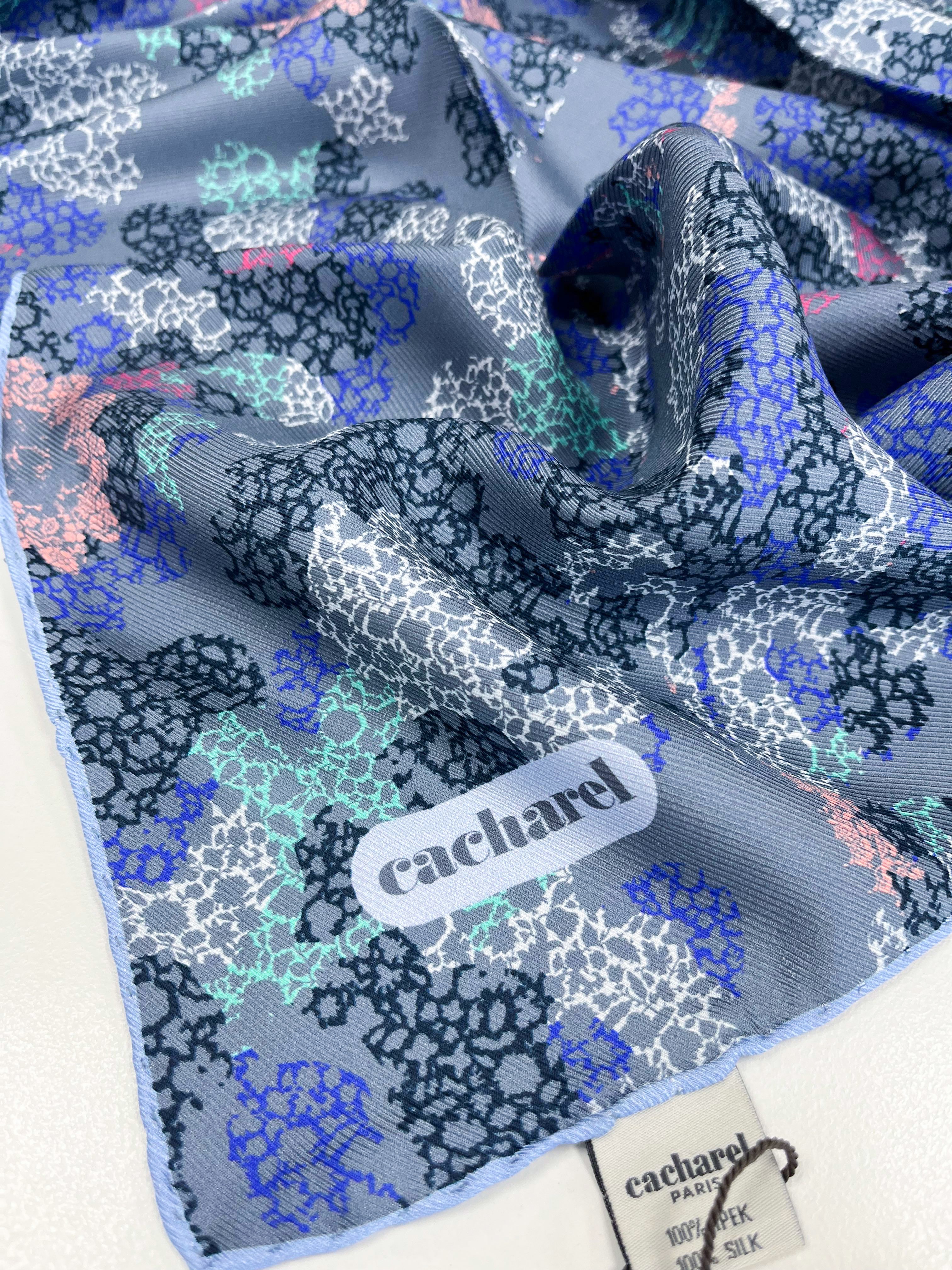 Cacharel Twill İpek Eşarp - 2026 İlkbahar-Yaz - 9142313-922 - Tivil
