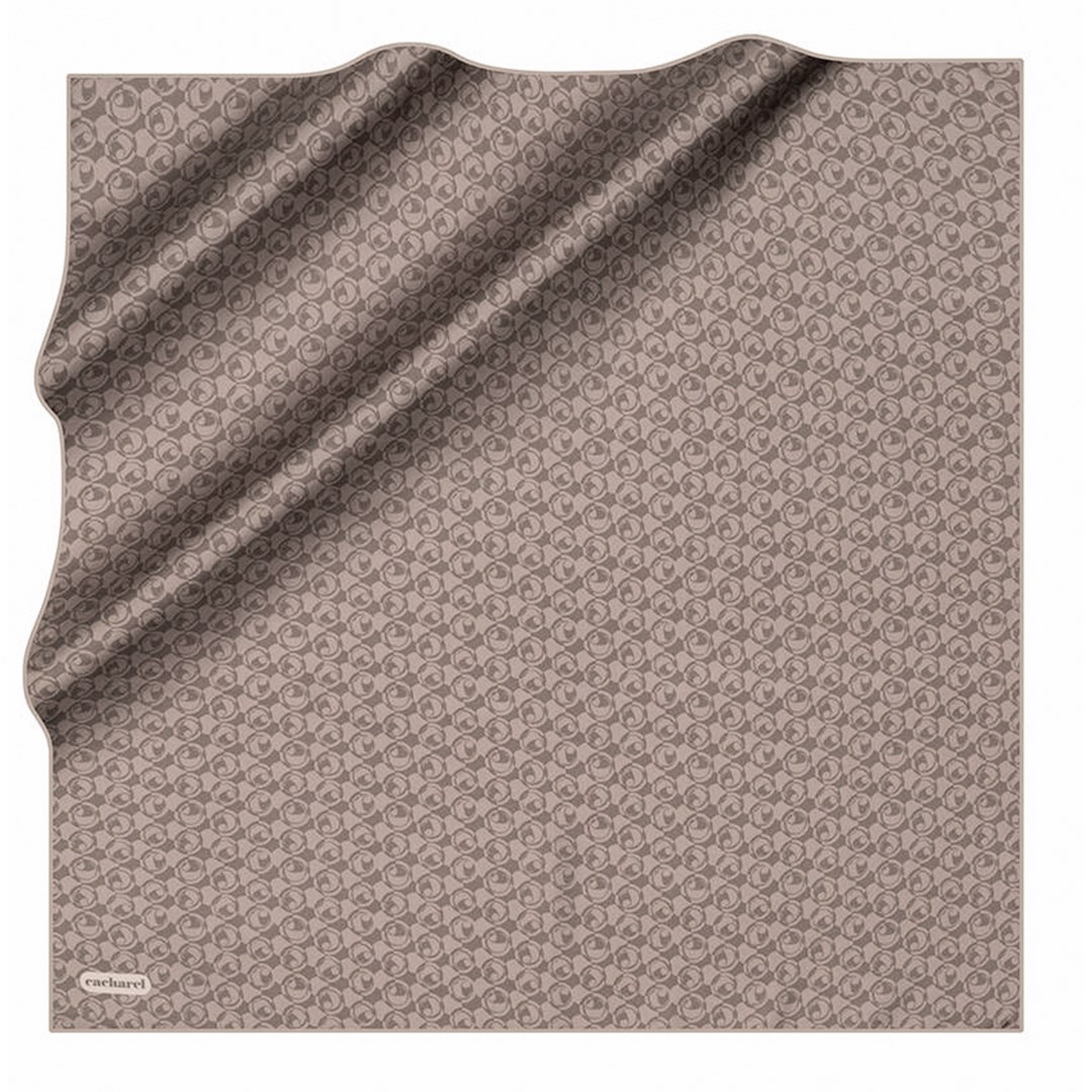 Cacharel Twill İpek Eşarp - 2026 İlkbahar-Yaz - 9145313-932 - Tivil
