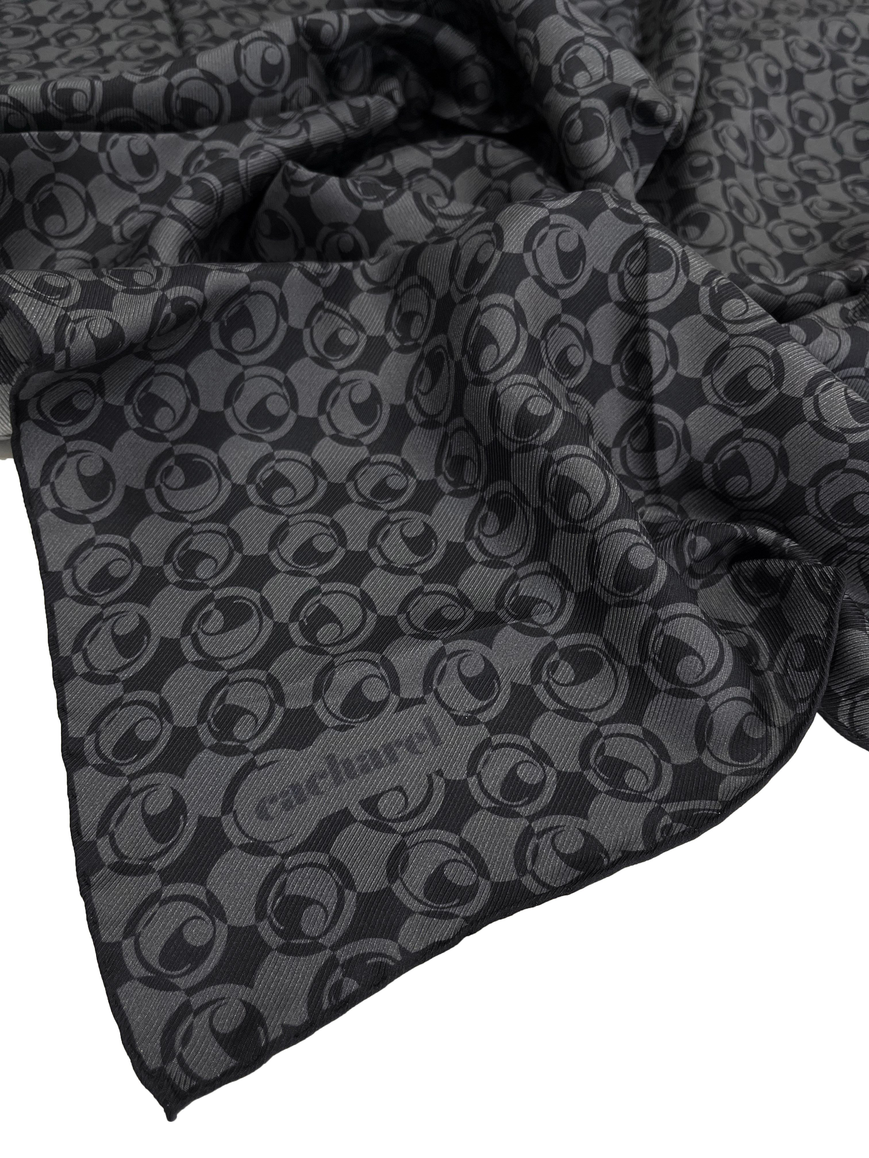 Cacharel Twill İpek Eşarp - 2026 İlkbahar-Yaz - 9145313-913 - Tivil