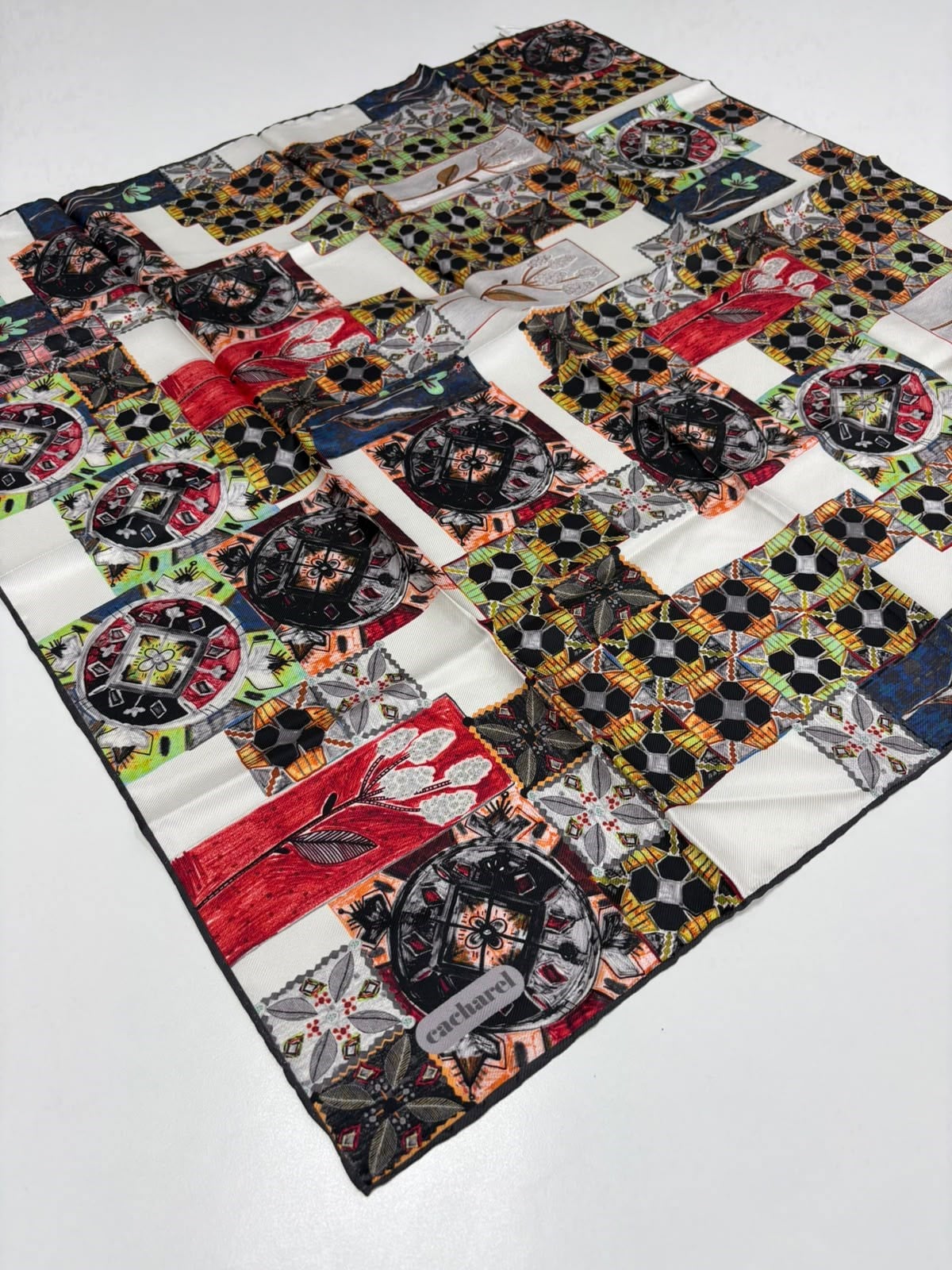 Cacharel Twill Silk Scarf - 7204313-972 - Twill