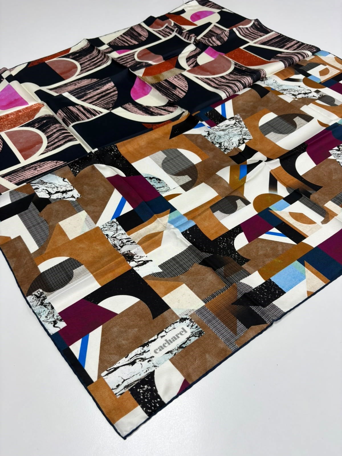 Cacharel Twill Silk Scarf - 7701313-921
