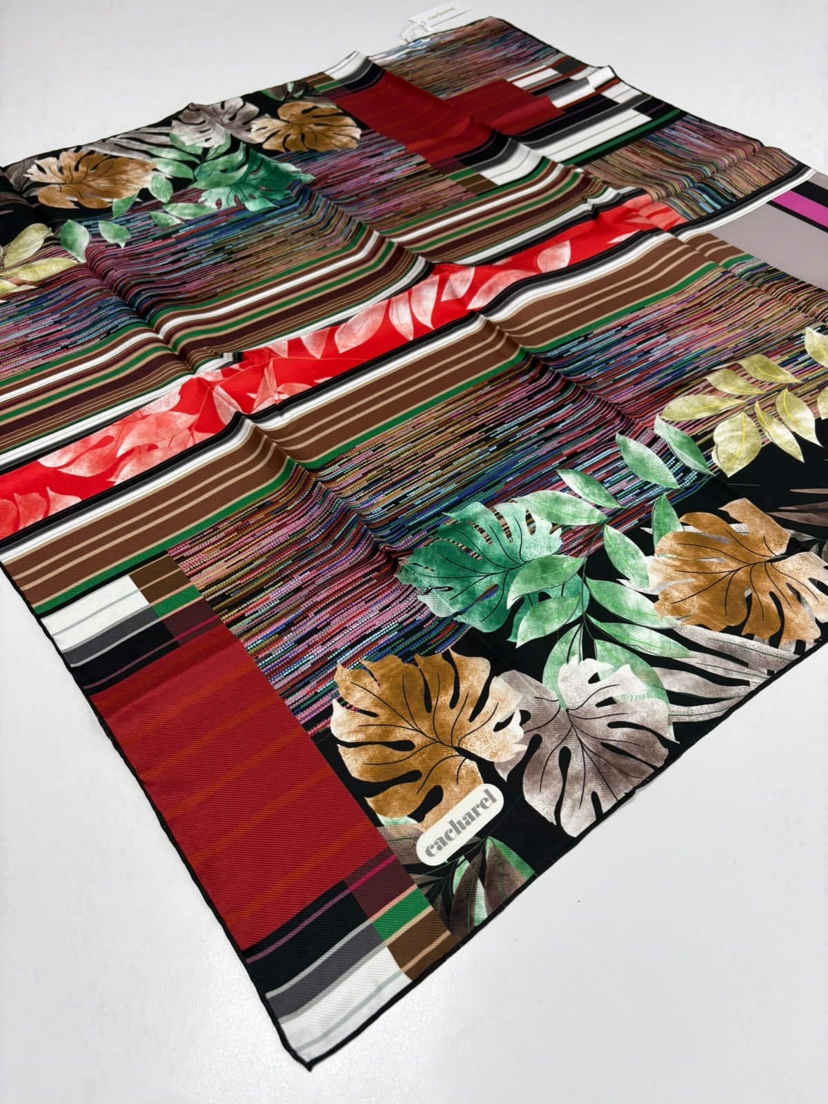 Cacharel Twill İpek Eşarp - 7769313-912 - Tivil
