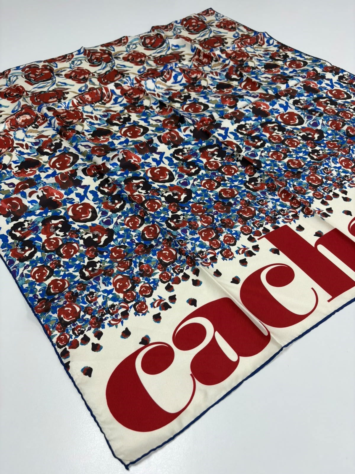 Cacharel Twill İpek Eşarp - 7838313-923 - Tivil