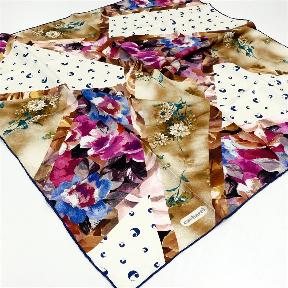 Cacharel Twill İpek Eşarp - 7887313-921