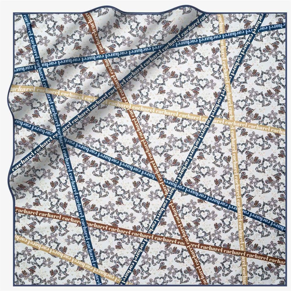 Cacharel Twill İpek Eşarp - 7933313-922