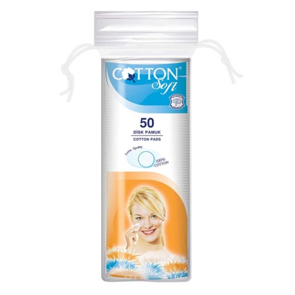 COTTON Soft Disk Pamuk 50 Adet