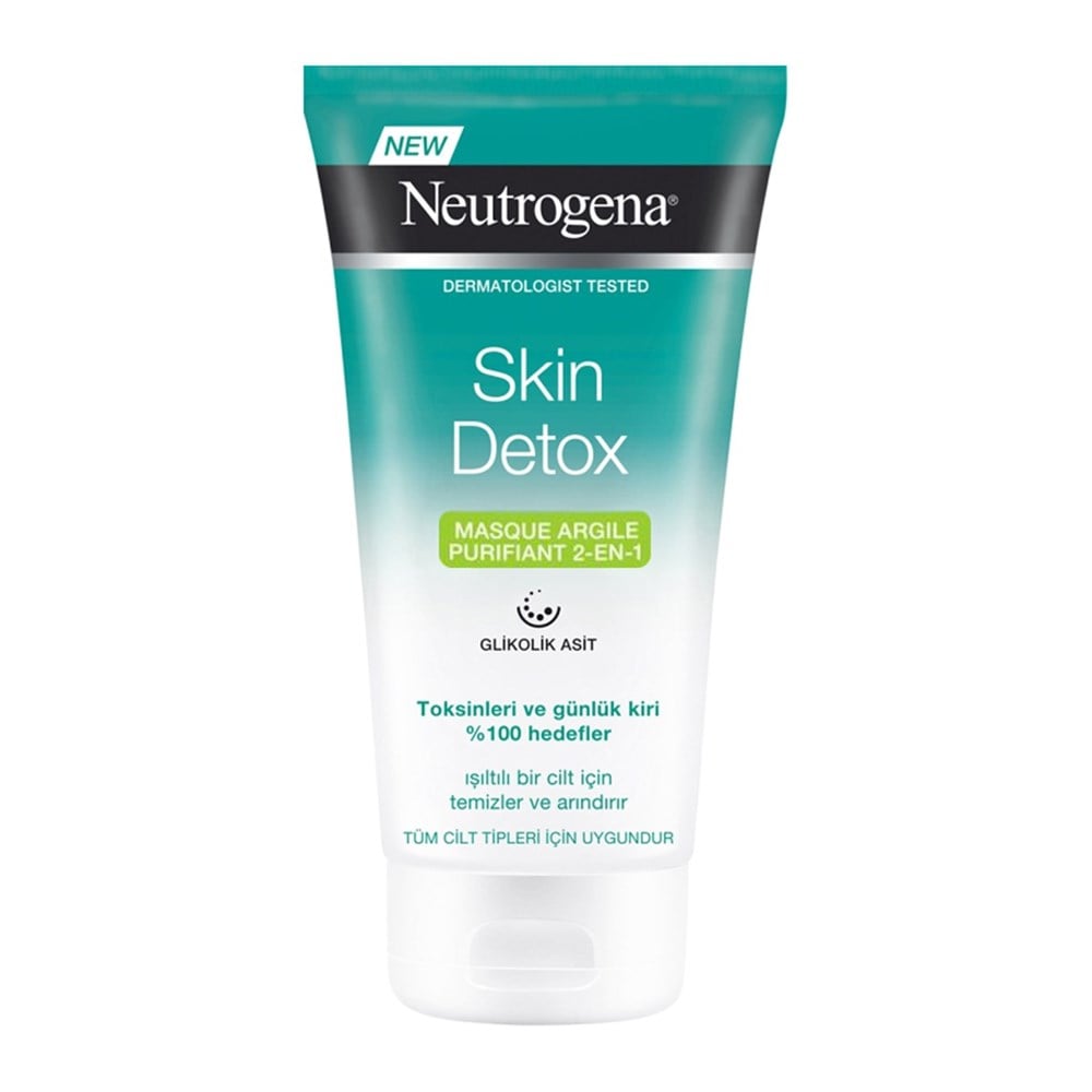 NEUTROGENA Skin Detox Arındırıcı Kil Maskesi Arındırıcı (150 ml)