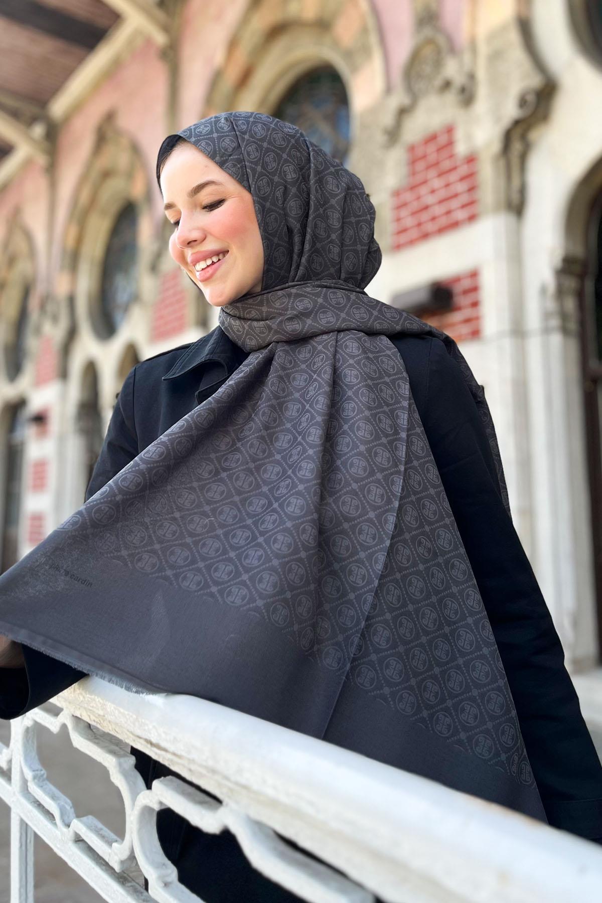 Pierre Cardin Elegans Monogram Şal - 1090700-913 - Renk