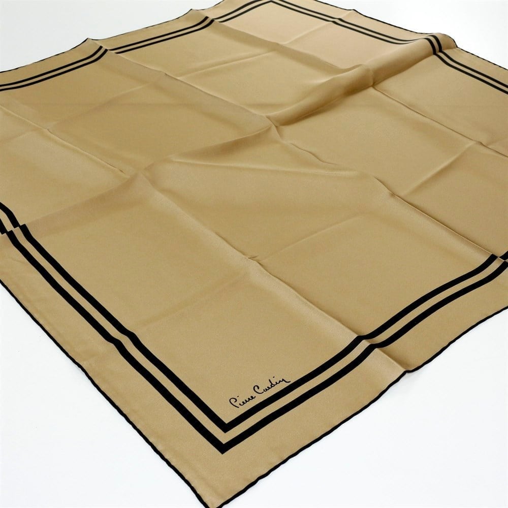 Pierre Cardin Hafif Defolu İpek Eşarp - 8119438-915 - Tivil - C874