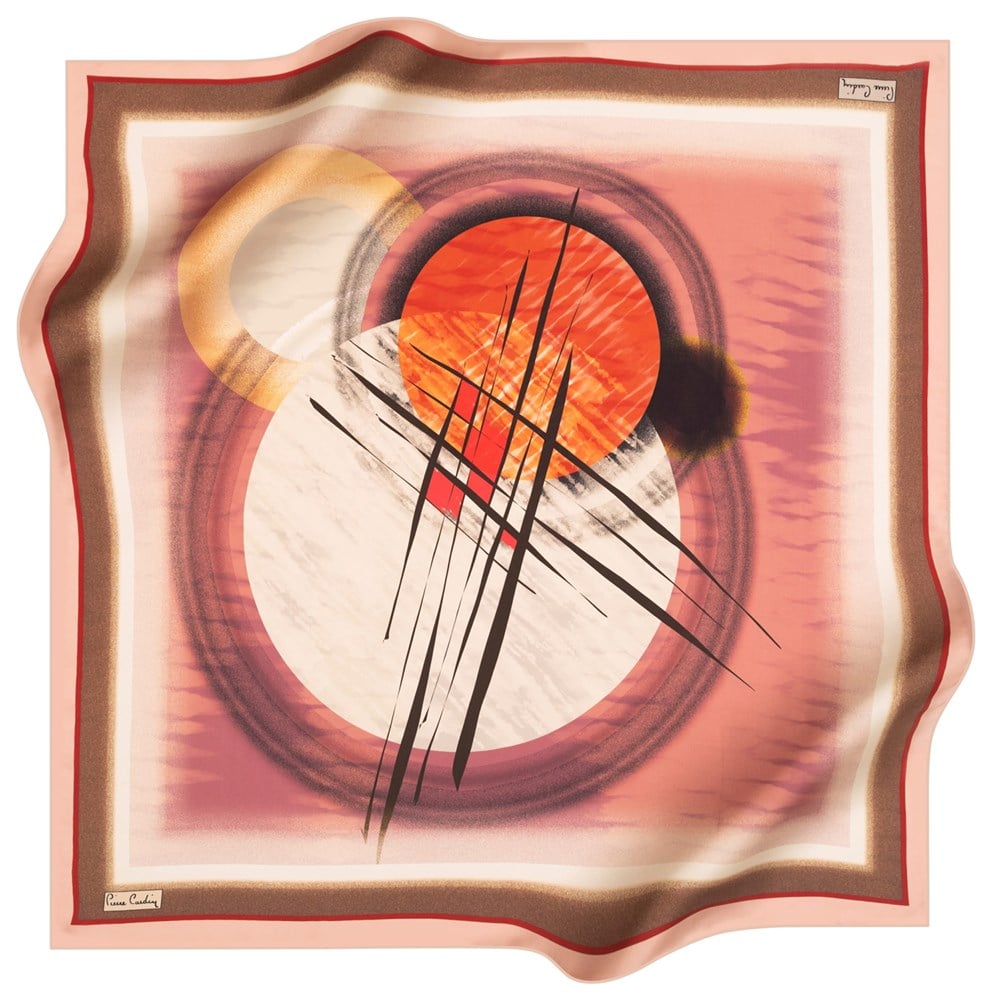 Pierre Cardin Silk Scarf - 2021 Spring-Summer - 8260230-362 - Satin
