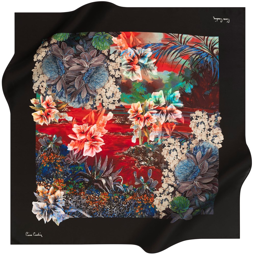 Pierre Cardin Silk Scarf - 2021 Spring-Summer - 8279230-312 - Satin