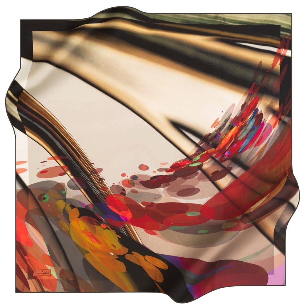 Pierre Cardin Silk Scarf - 2021 Spring-Summer - 8232230-312 - Satin