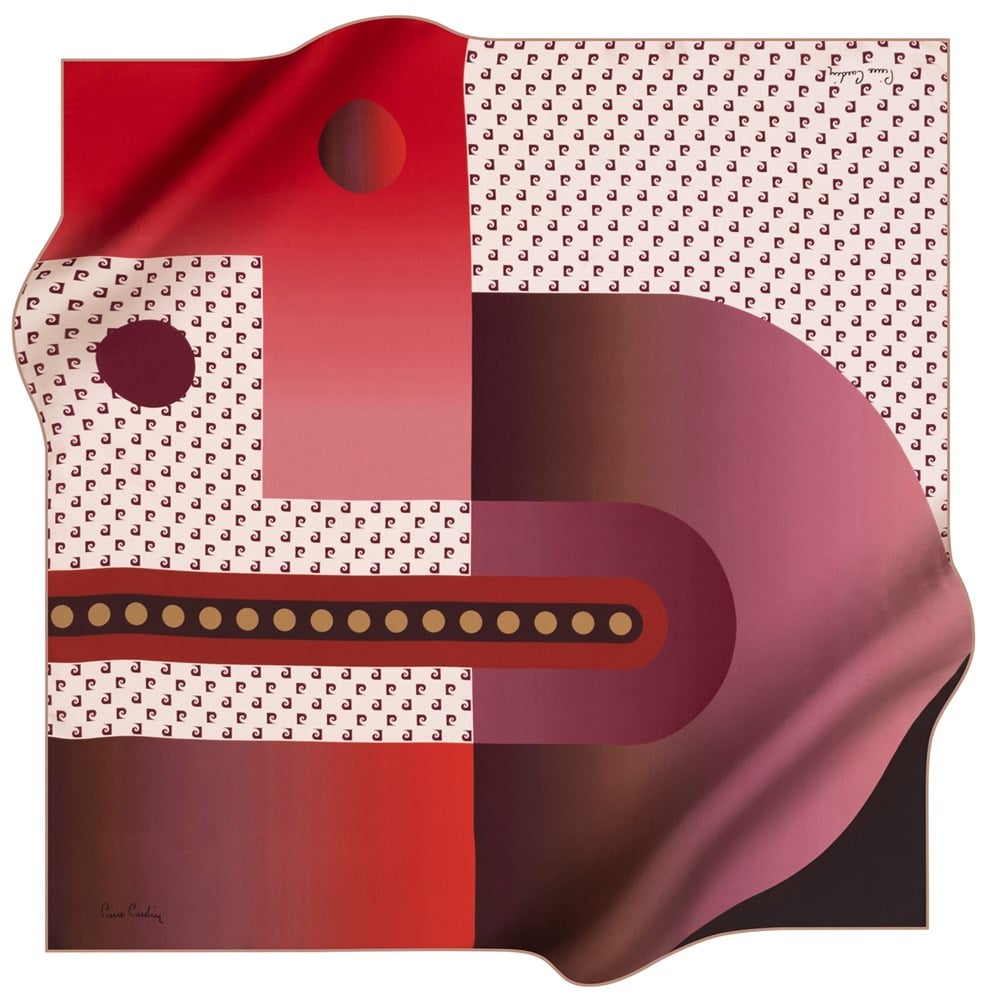 Pierre Cardin Silk Scarf - 2021 Spring-Summer - 8213230-391 - Satin