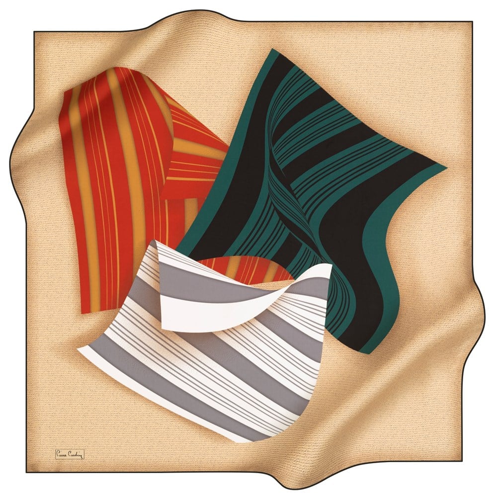 Pierre Cardin Silk Scarf - 2021 Spring-Summer - 8262438-911 - Twill