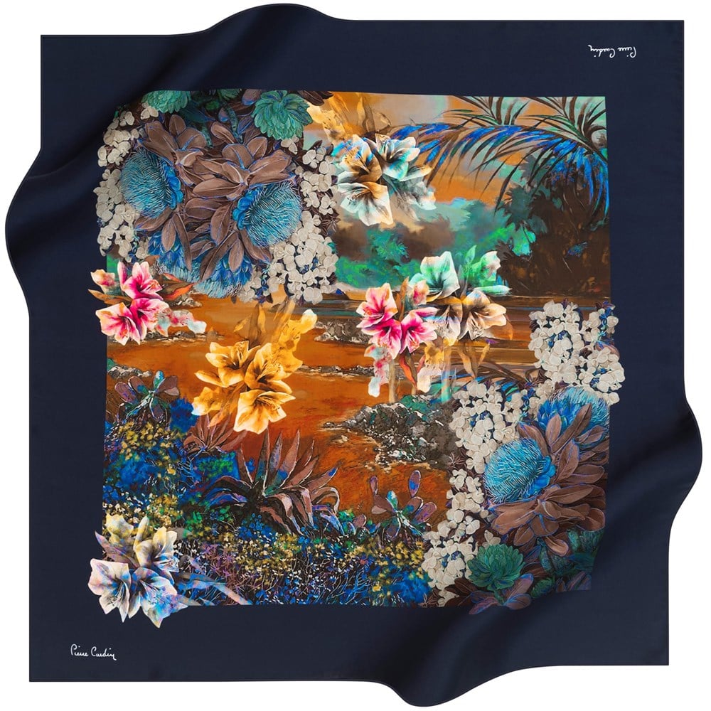 Pierre Cardin Silk Scarf - 2021 Spring-Summer - 8279230-322 - Satin