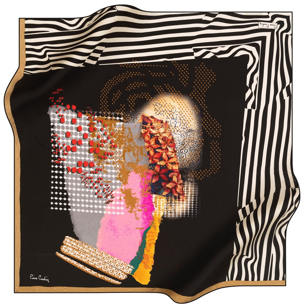 Pierre Cardin Silk Scarf - 2021 Spring-Summer - 8275438-914 - Twill