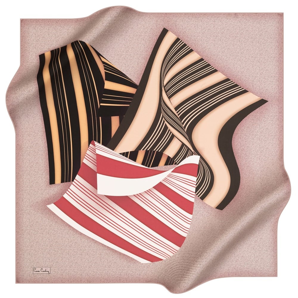 Pierre Cardin Silk Scarf - 2021 Spring-Summer - 8262230-391 - Satin
