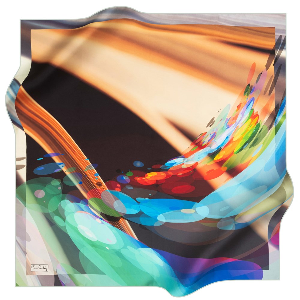 Pierre Cardin Silk Scarf - 2021 Spring-Summer - 8232230-353 - Satin