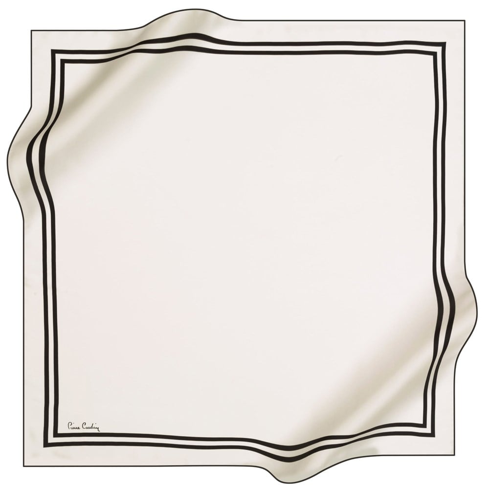 Pierre Cardin Silk Scarf - 2021 Spring-Summer - 8119438-910 - Twill