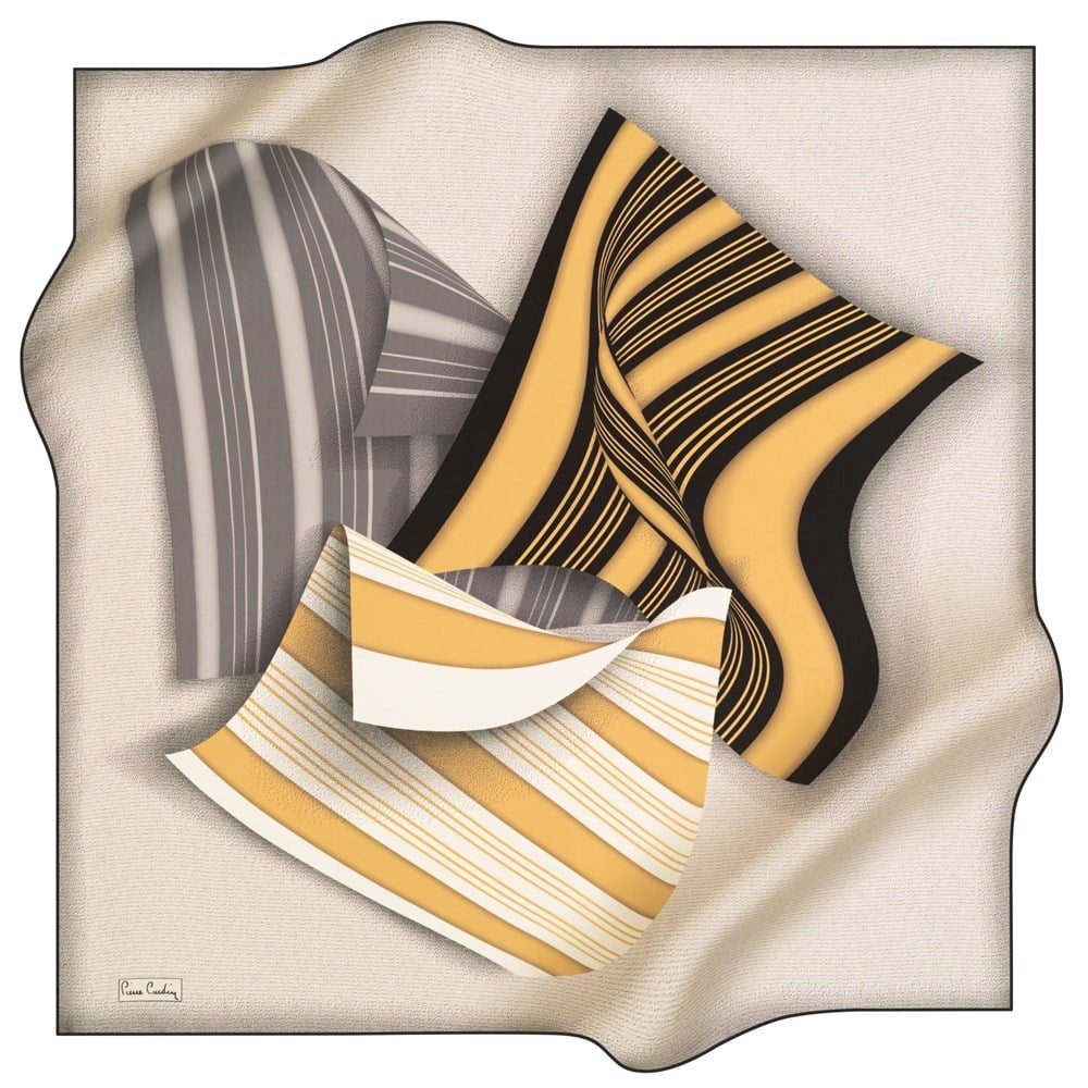 Pierre Cardin Silk Scarf - 2021 Spring-Summer - 8262230-314 - Satin