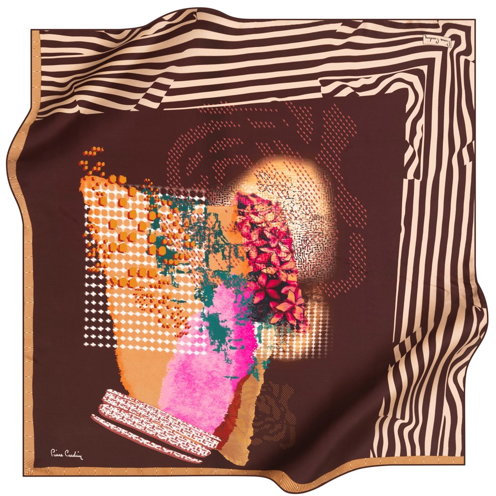 Pierre Cardin Silk Scarf - 2021 Spring-Summer - 8275438-941 - Twill