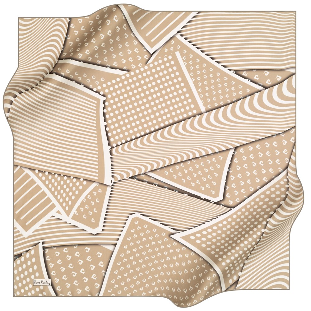 Pierre Cardin Silk Scarf - 2021 Spring-Summer - 8300438-951 - Twill