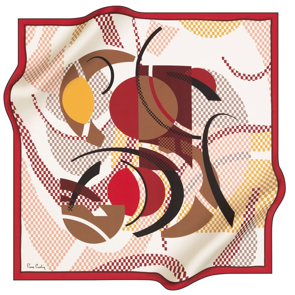 Pierre Cardin Silk Scarf - 2021 Spring-Summer - 8265438-943 - Twill