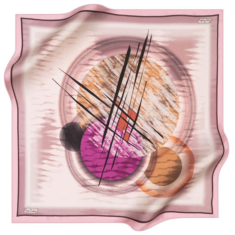 Pierre Cardin Silk Scarf - 2021 Spring-Summer - 8260230-391 - Satin