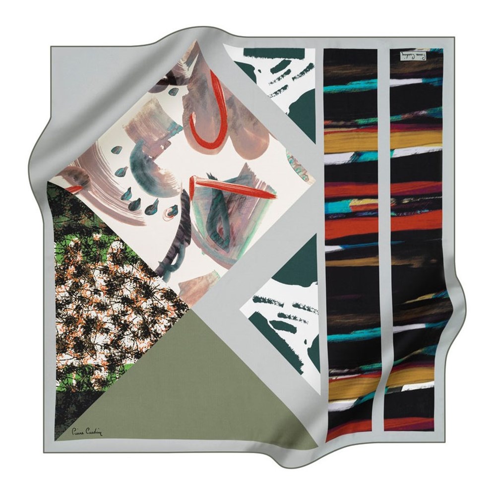 Pierre Cardin Silk Scarf - 2021/2022 Fall-Winter - 8394438-951 - Twill