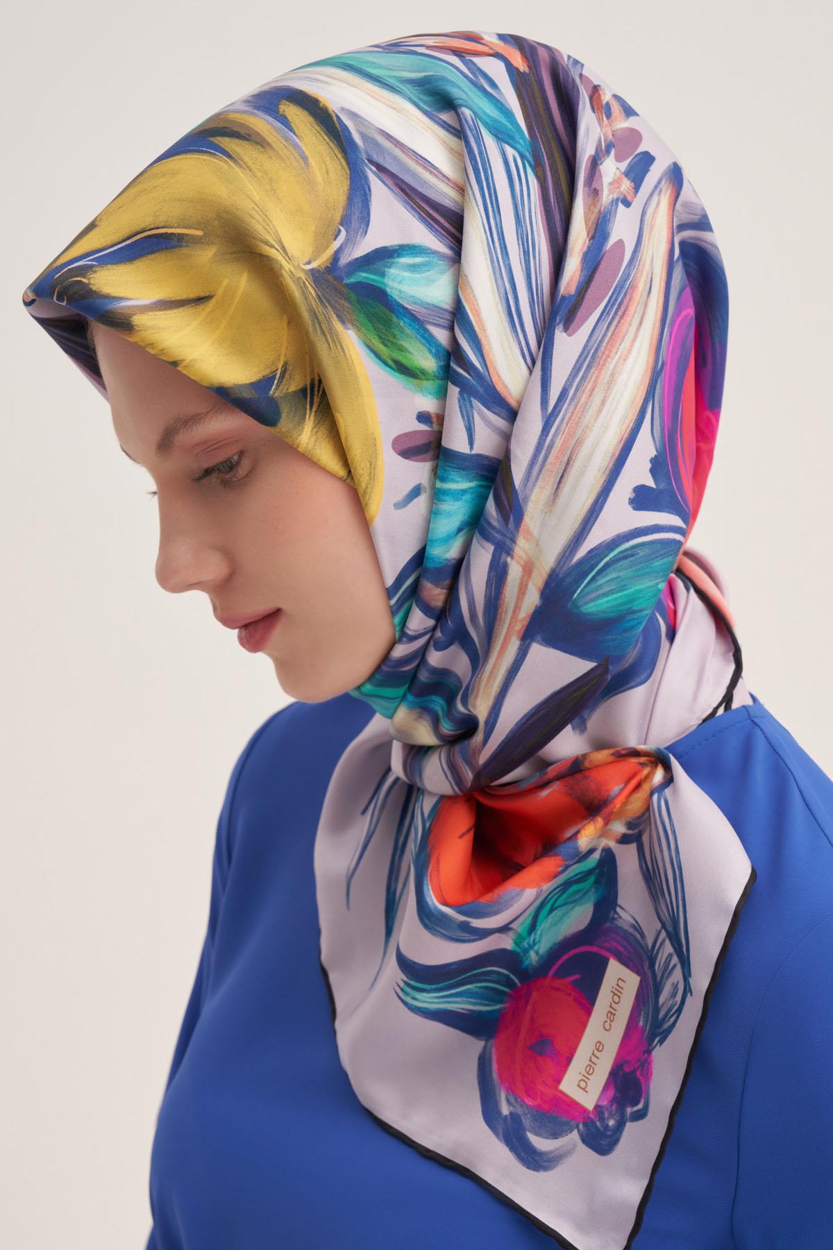 Pierre Cardin İpek Eşarp - 2025 İlkbahar-Yaz - 7790438-913 - Tivil