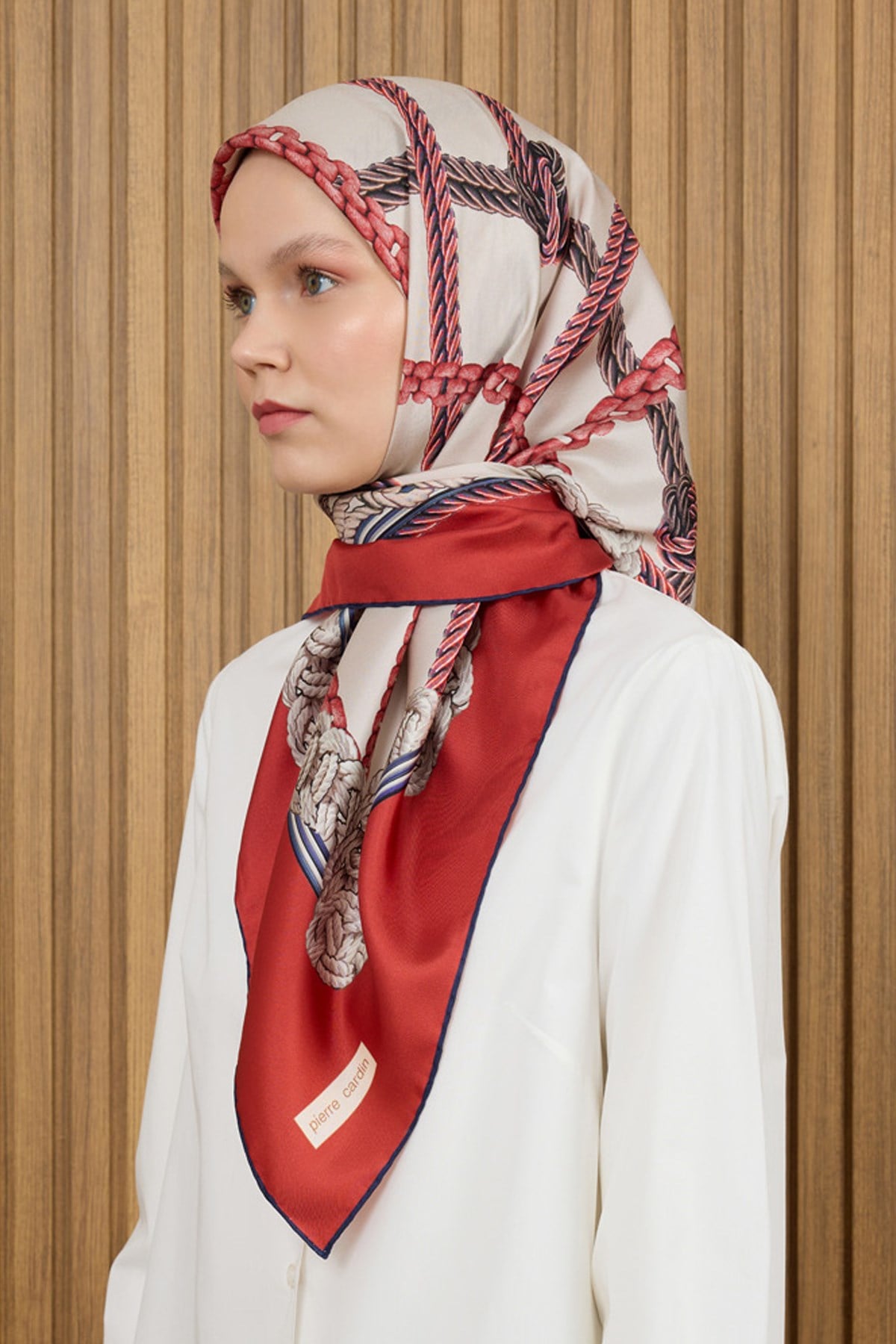 Pierre Cardin İpek Eşarp - 2026 İlkbahar-Yaz - 9171230-322 - Sura