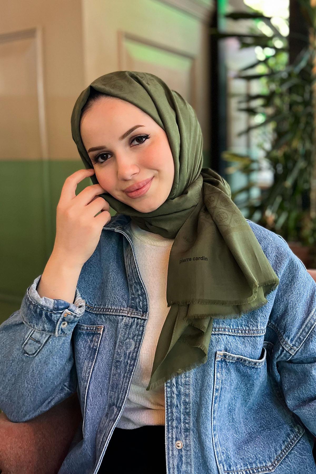 Pierre Cardin Şal - 1030300-951 - Haki