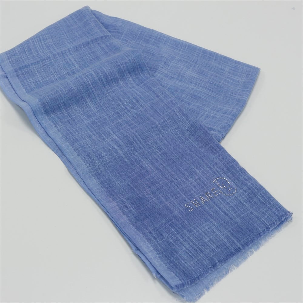 Share Keten Şal - 05 Bebe Mavi