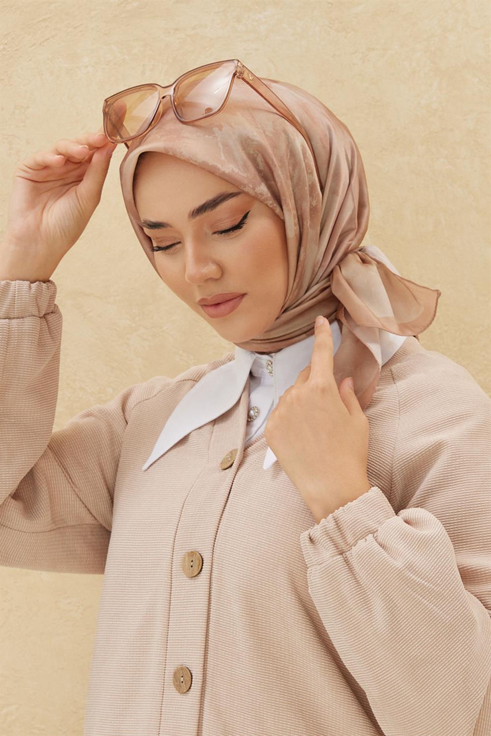 Silk Home Shiny Eşarp - 75002-33 - Çöl Kumu