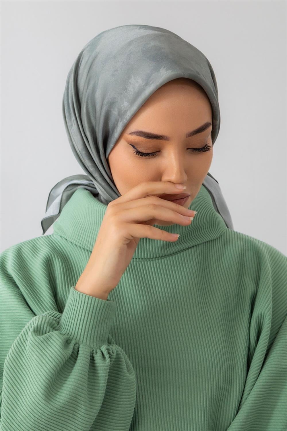 Silk Home Shiny Eşarp - SE75002-03 - Açık Yeşil