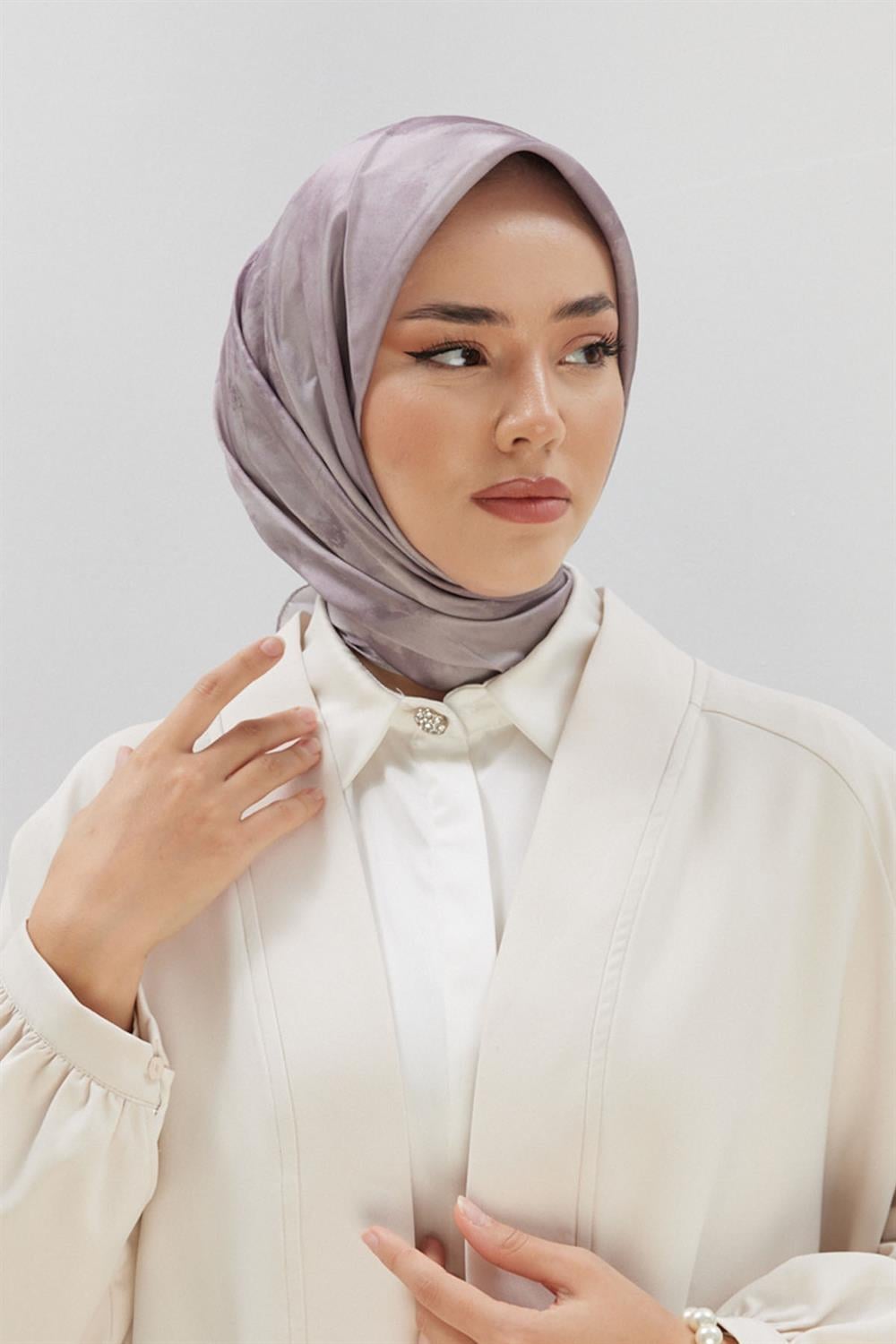 Silk Home Shiny Eşarp - SE75002-28 - Açık Vizon