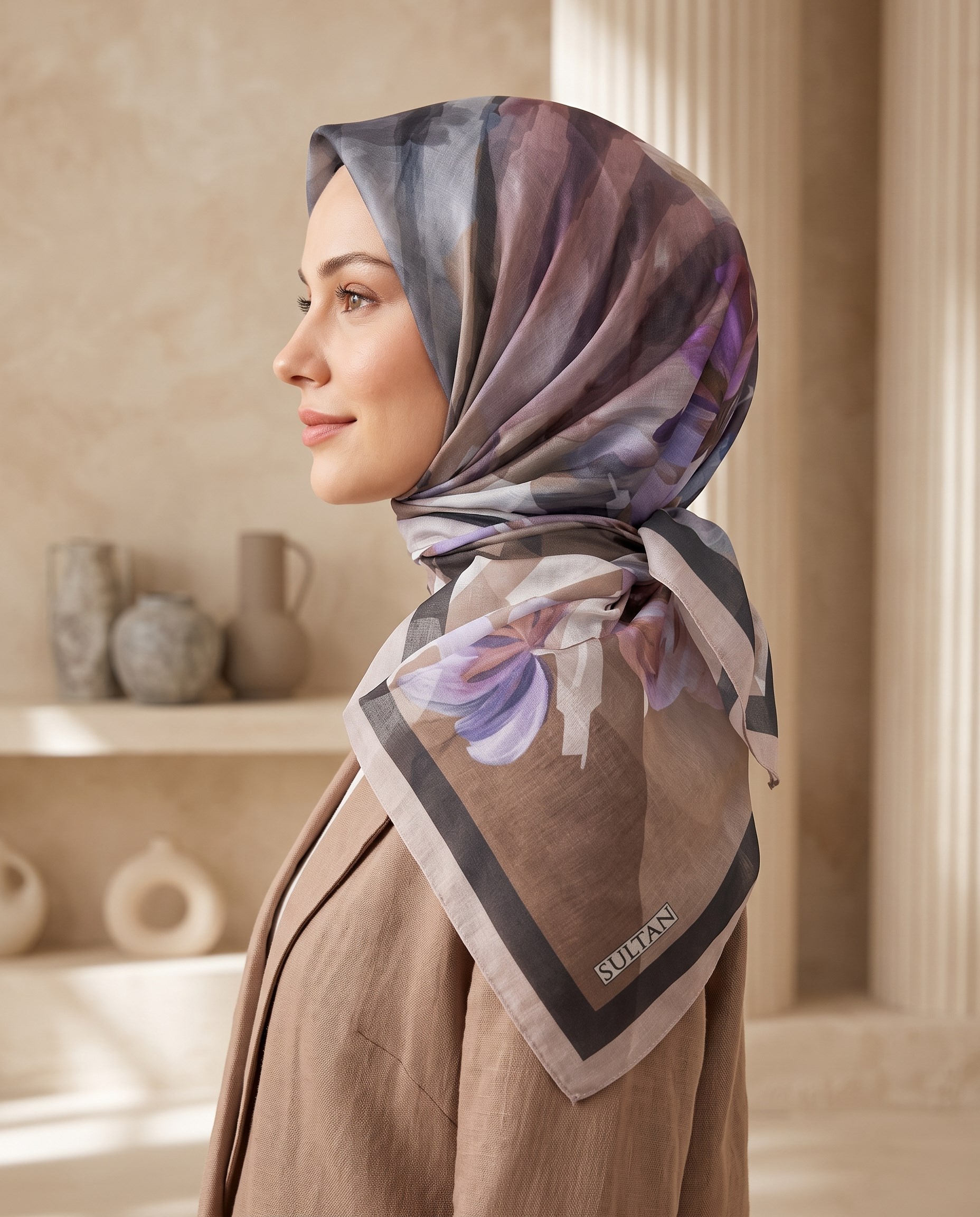 Sultan Fresh Pamuk Eşarp - SFE020-03