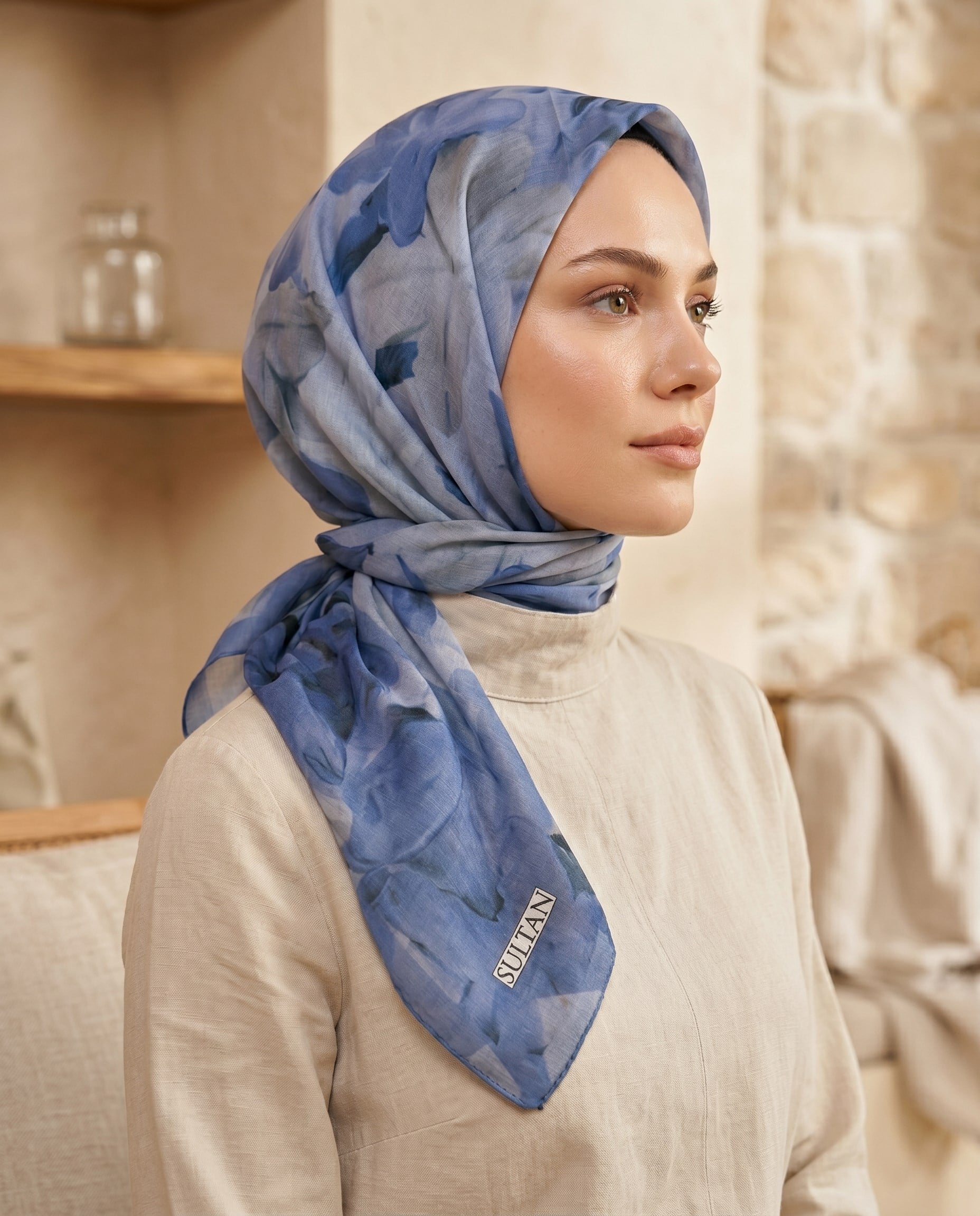Sultan Fresh Pamuk Eşarp - SFE028-10