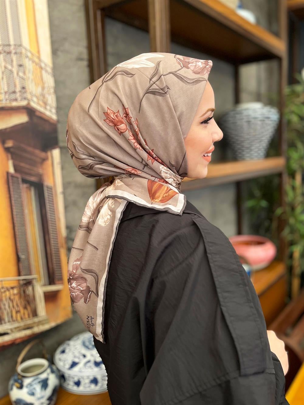 Sultan Soft Pamuk Eşarp - SSE46360-01